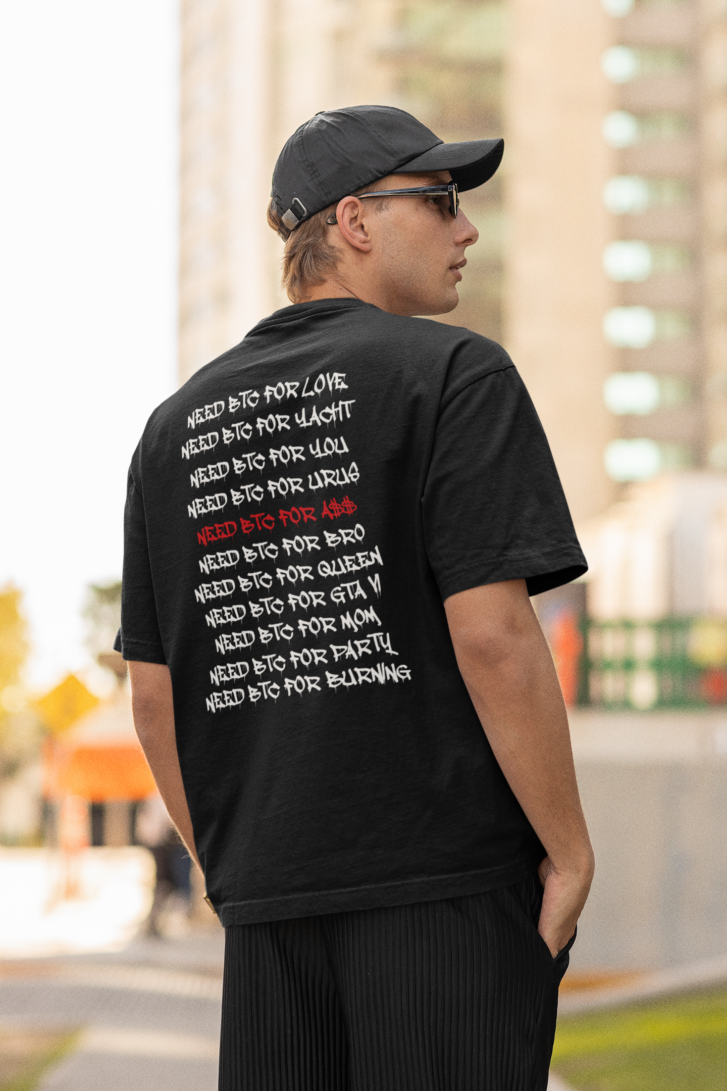 NEED BTC FOR… EVERYTHING - T-SHIRT