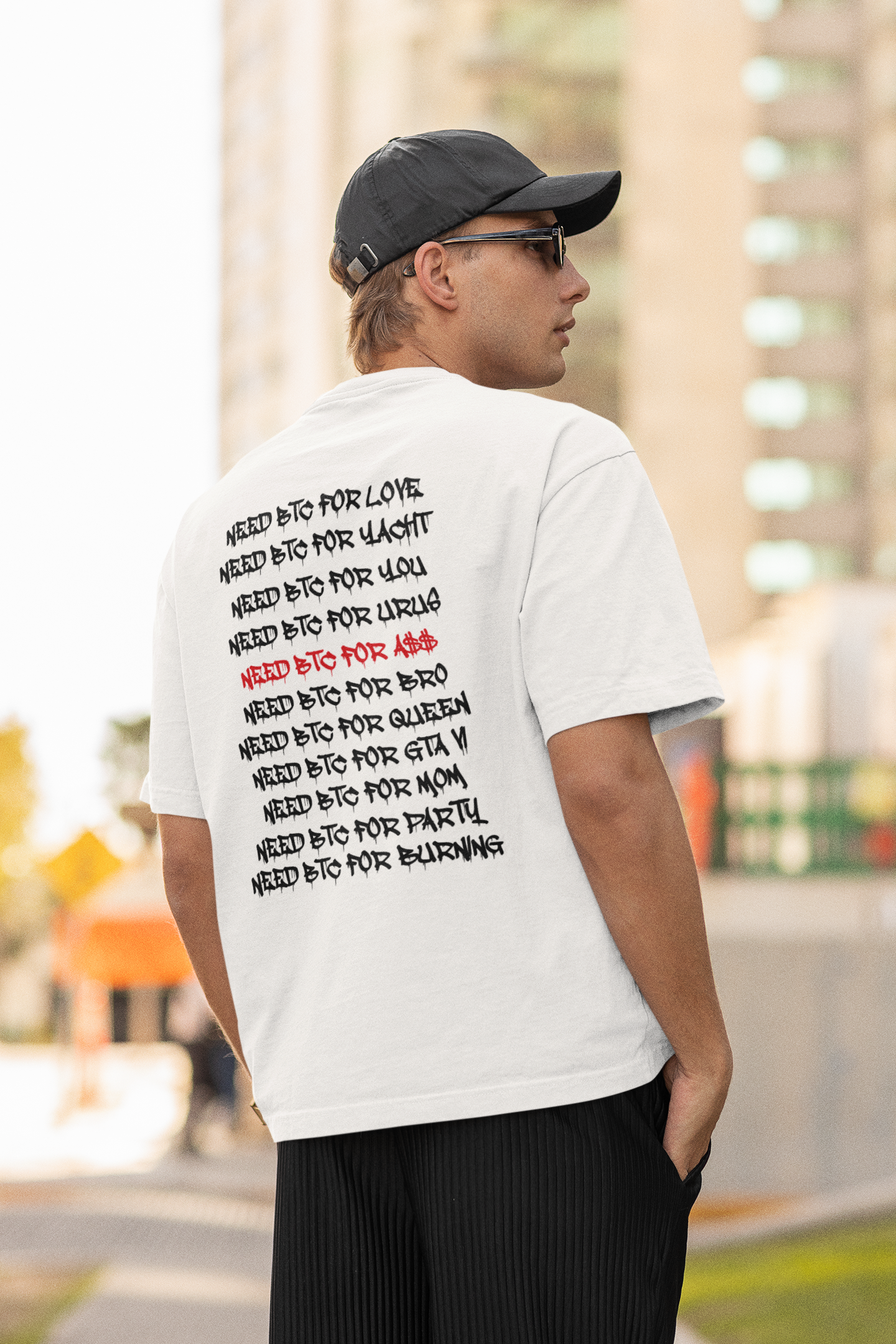 NEED BTC FOR… EVERYTHING - T-SHIRT